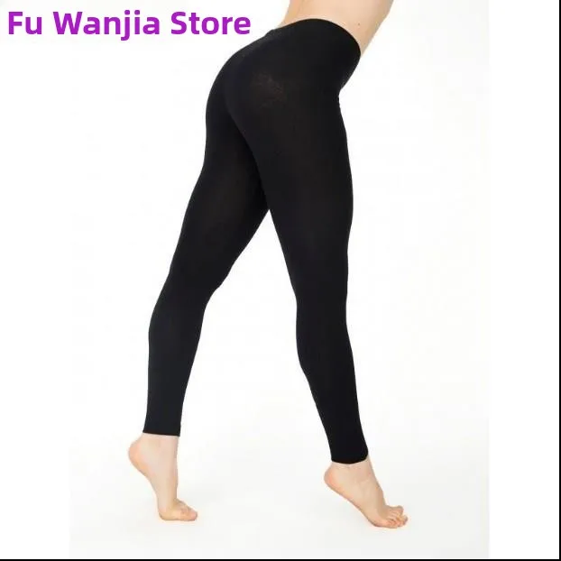 Low Waist Slim Cotton Leggings for Women  Base Layer Pants Comfortable Fit Bot Spring Faion Ladies' Clothing