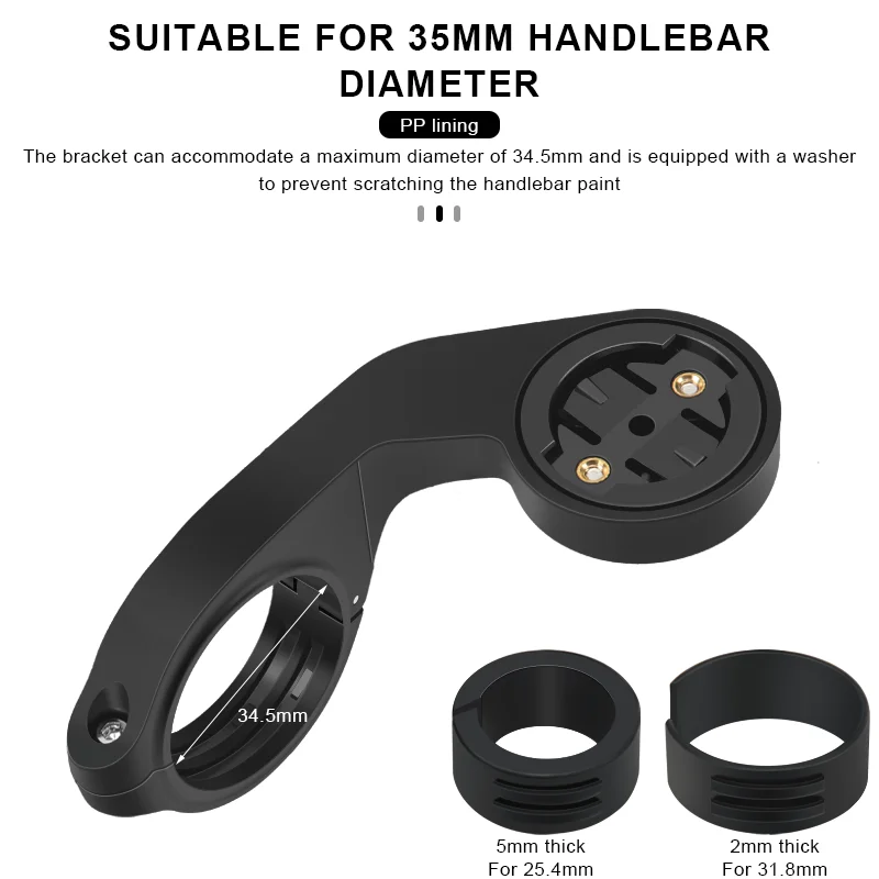 RIDERACE Bike Handlebar Odometer Stopwatch Rack Bicycle Computer Mount Holder For Garmin Bryton Wahoo Road Cycling MTB Mountain view 5
