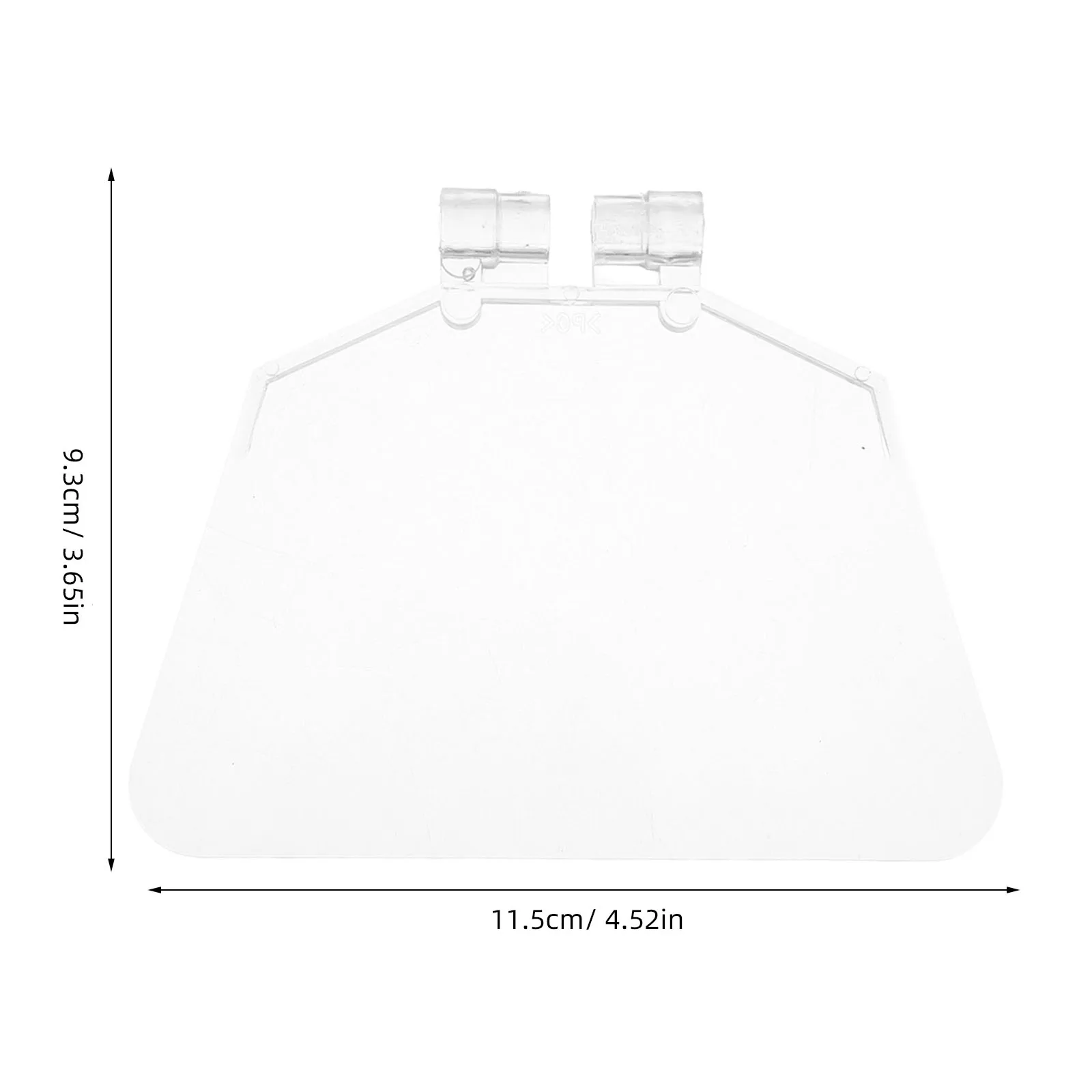 Protectores oculares de banco, protector de herramientas reutilizable para moler alta transparencia, protección contra el polvo, duradero y fácil, 2 uds.