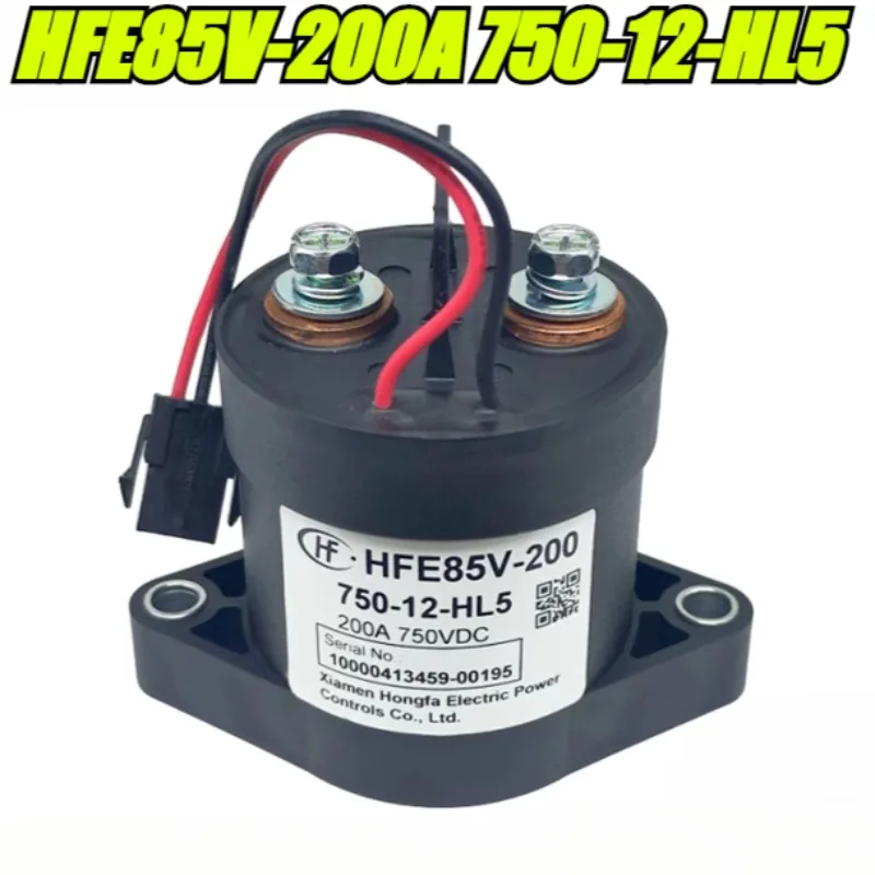 

（Brand New Original）1pcs/lot 100% original genuine relay:HFE85V-200A 750-12-HL5 Automotive High voltage DC contactor relay