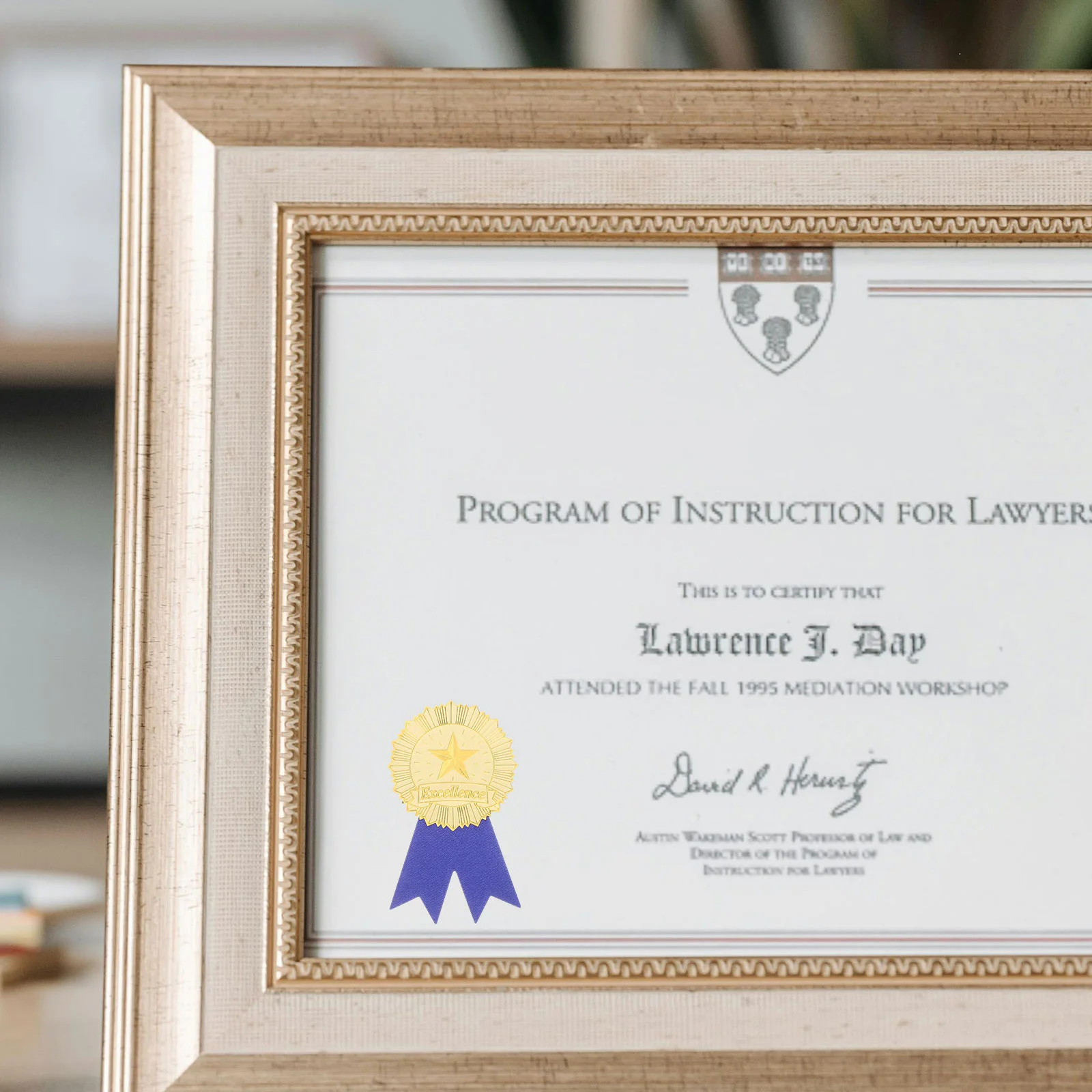 36Sets Certificate Seal Stickers Medal Decals for Diplomas Awards Graduation Honors Easy Apply Embossed Seals for Authorization