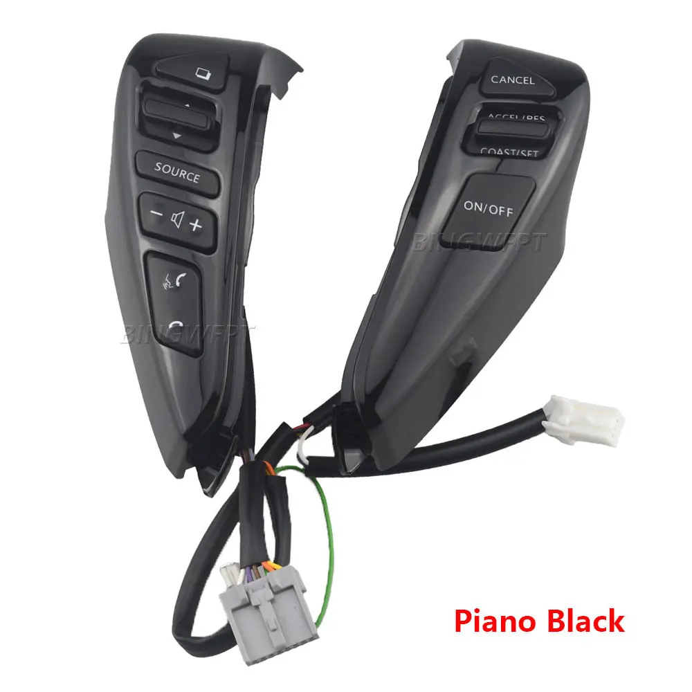Steering Wheel Cruise Control Switch Audio Volume Button 25550-3DA6A For Nissan Sentra Livina Almera Cube Versa 2013-2015