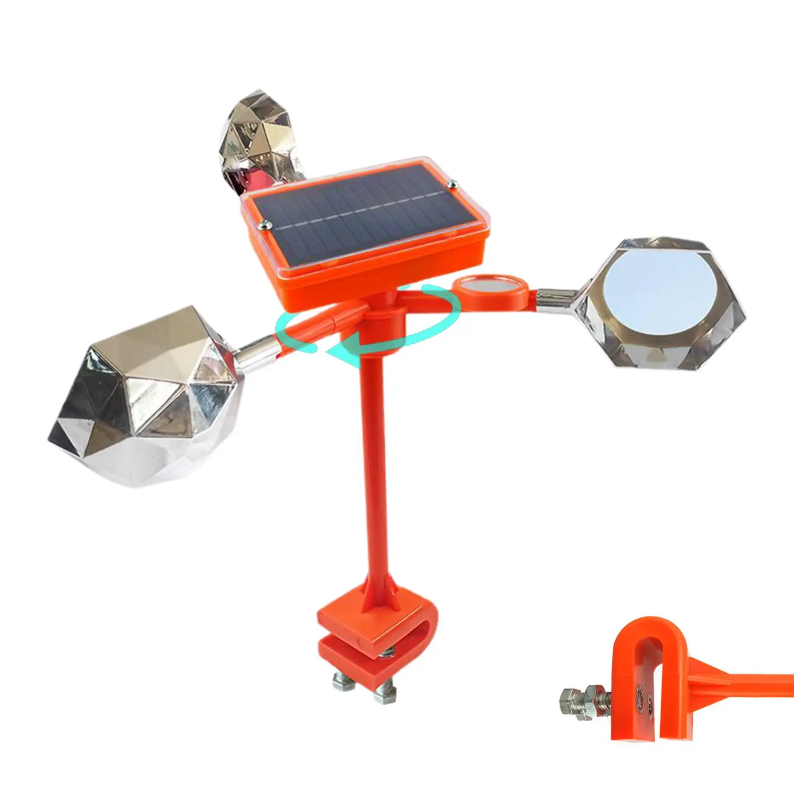 

Отражатели для птиц на открытом воздухе Блесны для птиц, чтобы сохранить голуби, гасла и дятел на улице, уличный голубь на солнечной энергии