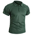 Chaqueta con Cierre y Solapa Verde
