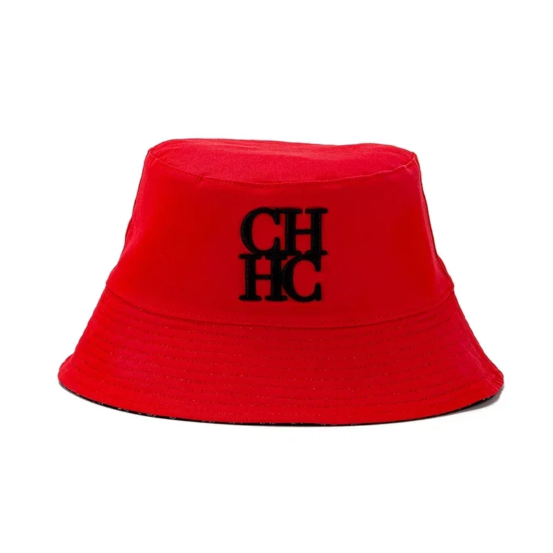 CH Fashion Bucket Hat Brand Creative Versatile Classic Style Brand Logo 2026 New Wear Hat Cosplay Accessories