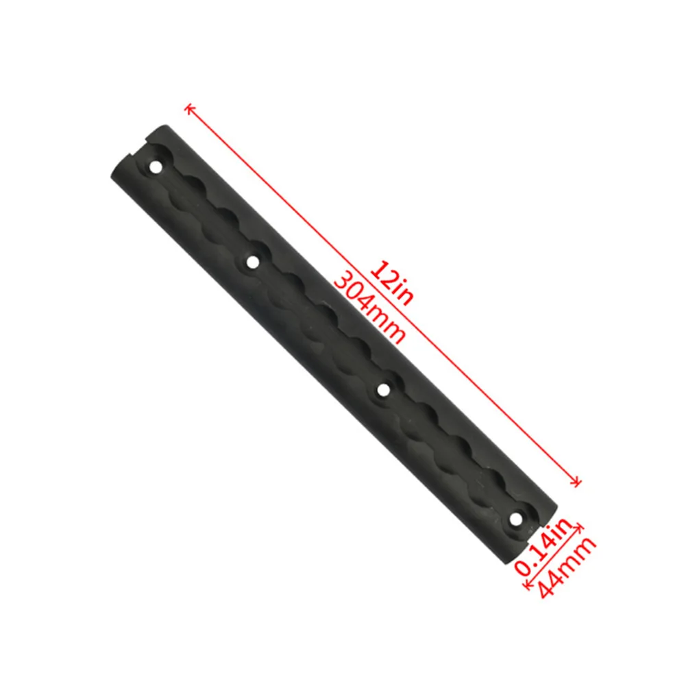 

Cargo Control 12 Inch Aluminum L Track Tie Down Rail System with 4 Adjustable Stainless Steel Studs for Truck Bed