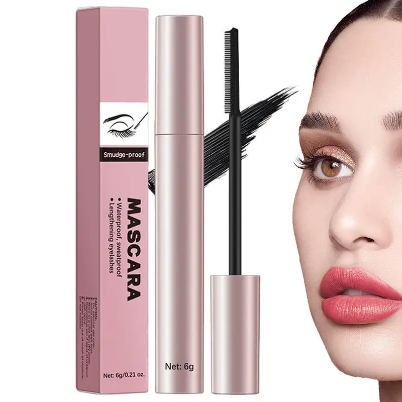 Mascara volume waterproof pour femme, extension de cils noirs, brosse pour les yeux, maquillage cosmétique