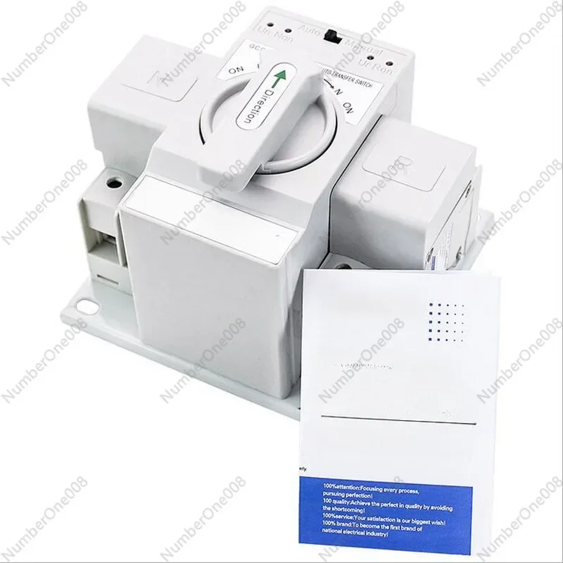 

2P 63A 110 В/220 В Тип двойной мощности Автоматический резервный переключательПолезненное напряжение 220 В/380 В Номинальная частота 50/60 Гц