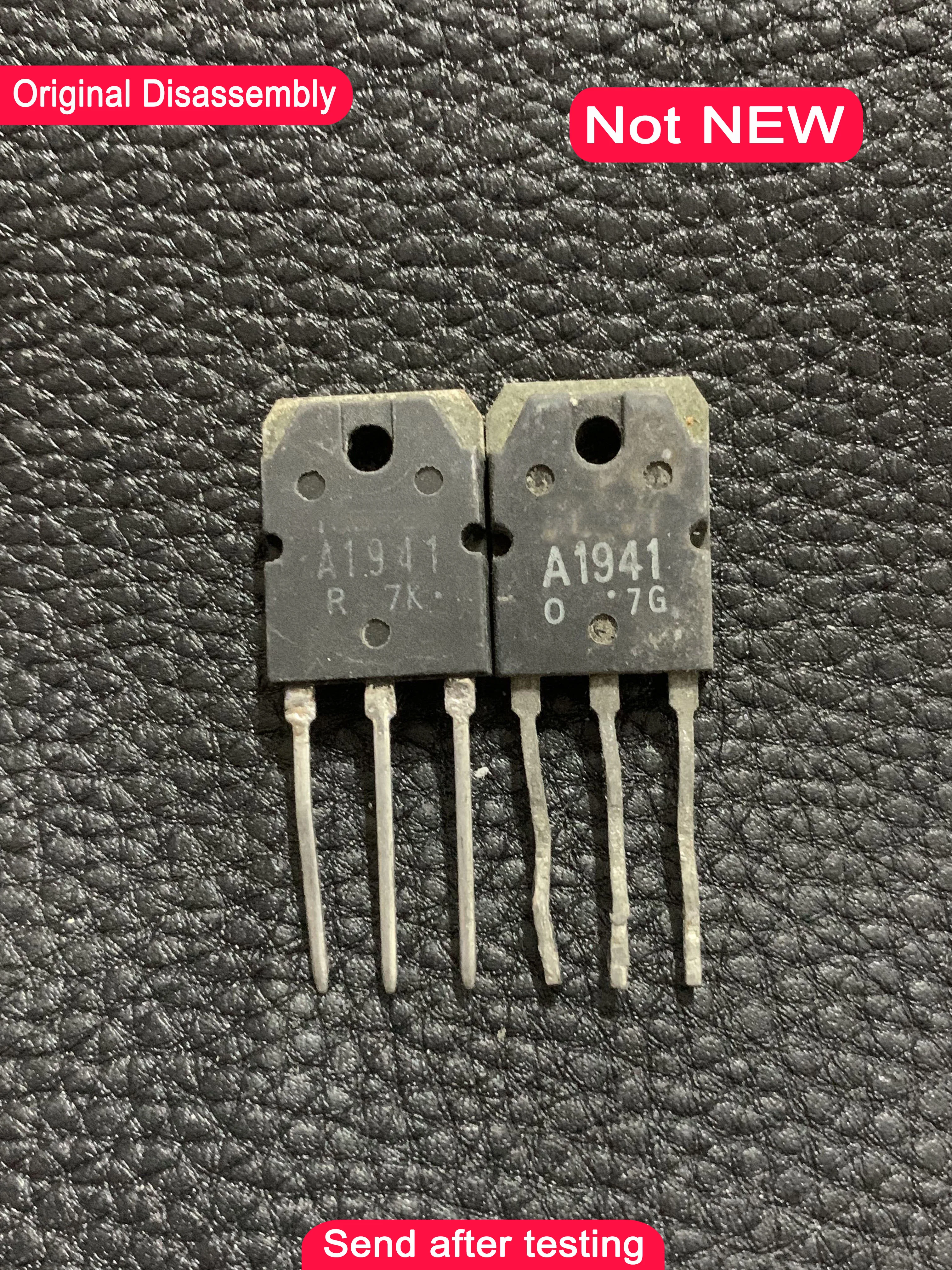 Used 10pcs A1941 C5198 2SA1941 2SC5198 (5pair/lot)
