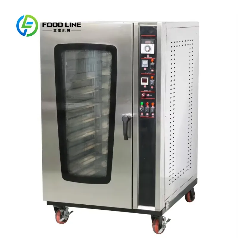 Customized size Lemon mechanical stainless steel 5-layer gas hot air convection oven commercial household