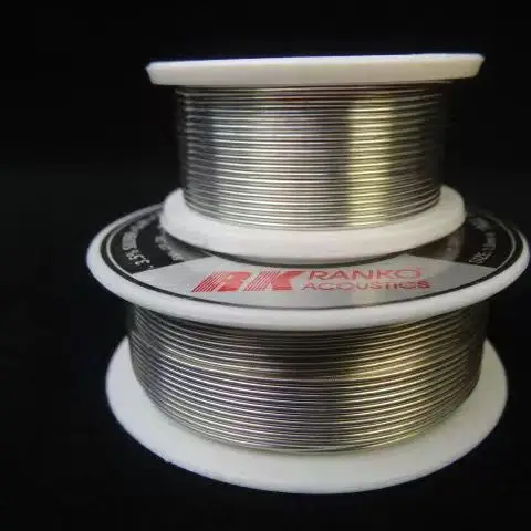 American Original RANKO RSS-1020 Contains High-Purity Silver 3.5% Lead-Free 0.8MM Solder Wire For HIFI Wire Soldering