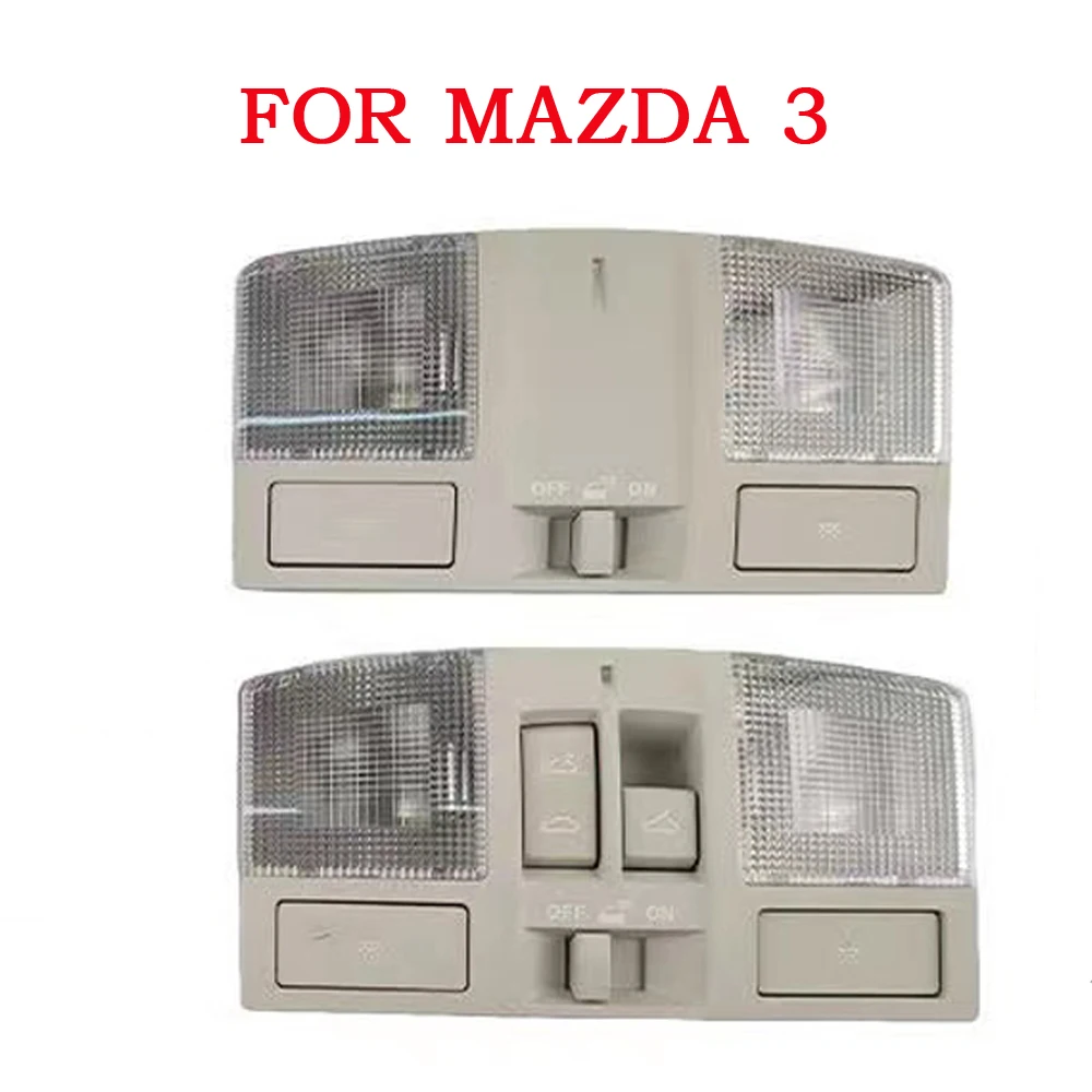 

For Mazda 3 BL Car Interior Roof Light Front reading lamp Dome ceiling light t Glasses case With sunroof switch BBM6-69-970