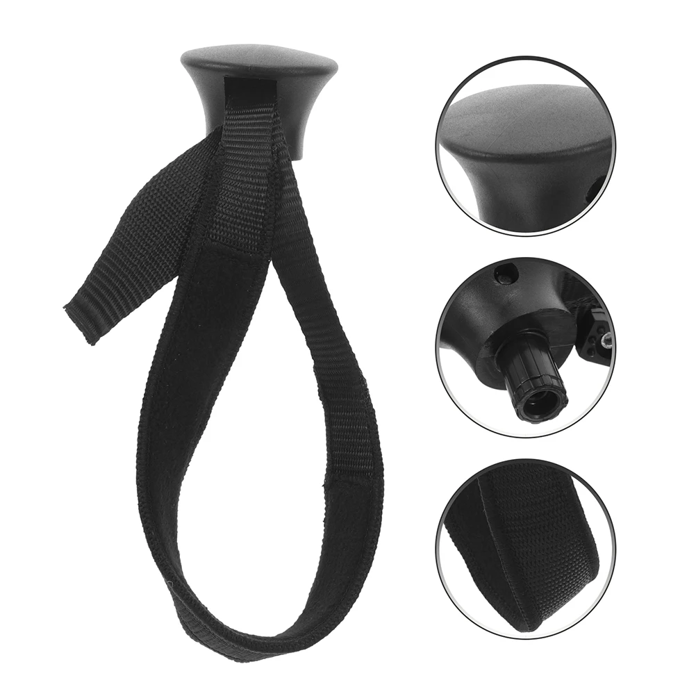 

2pcs Adjustable Wrist Strap Handle Belt for Trekking Ski Poles Walking Cane Nonslip Durable Easy Installation Outdoor Adventure