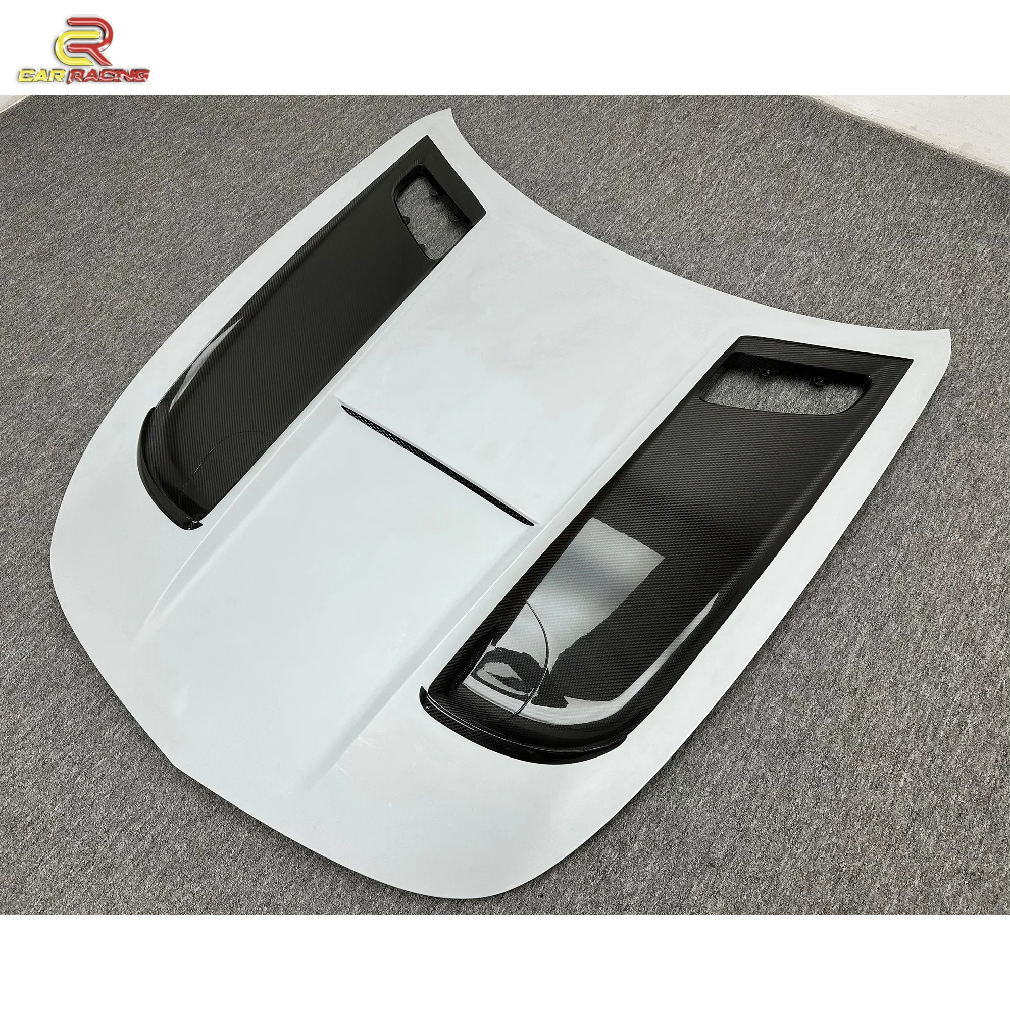 Black Series Style Car Dry Carbon Fiber Bonnet Hood for Mercedes-Benz GT GTC GTS 2015-2018 Carbon Car Body Kits Parts！