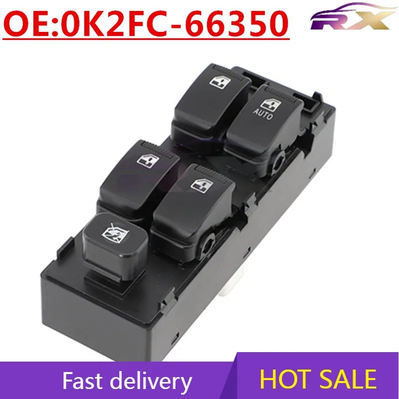 

OEM:0K2FC-66350 Power Window Master Control Switch For Hyundai