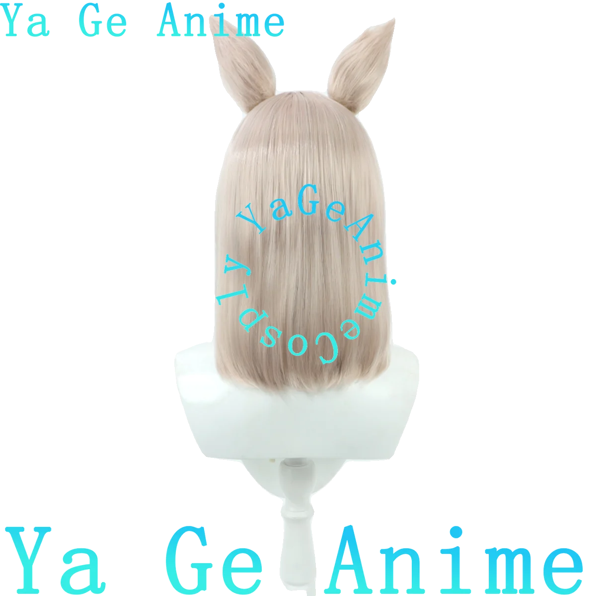 Cosplay Perücke Uma Musume Pretty Derby Happy Meek Cosplay Perücke mit Ohren und Schwanz Pferderennen Mädchen Spiel Realität Show Charakter Perücke