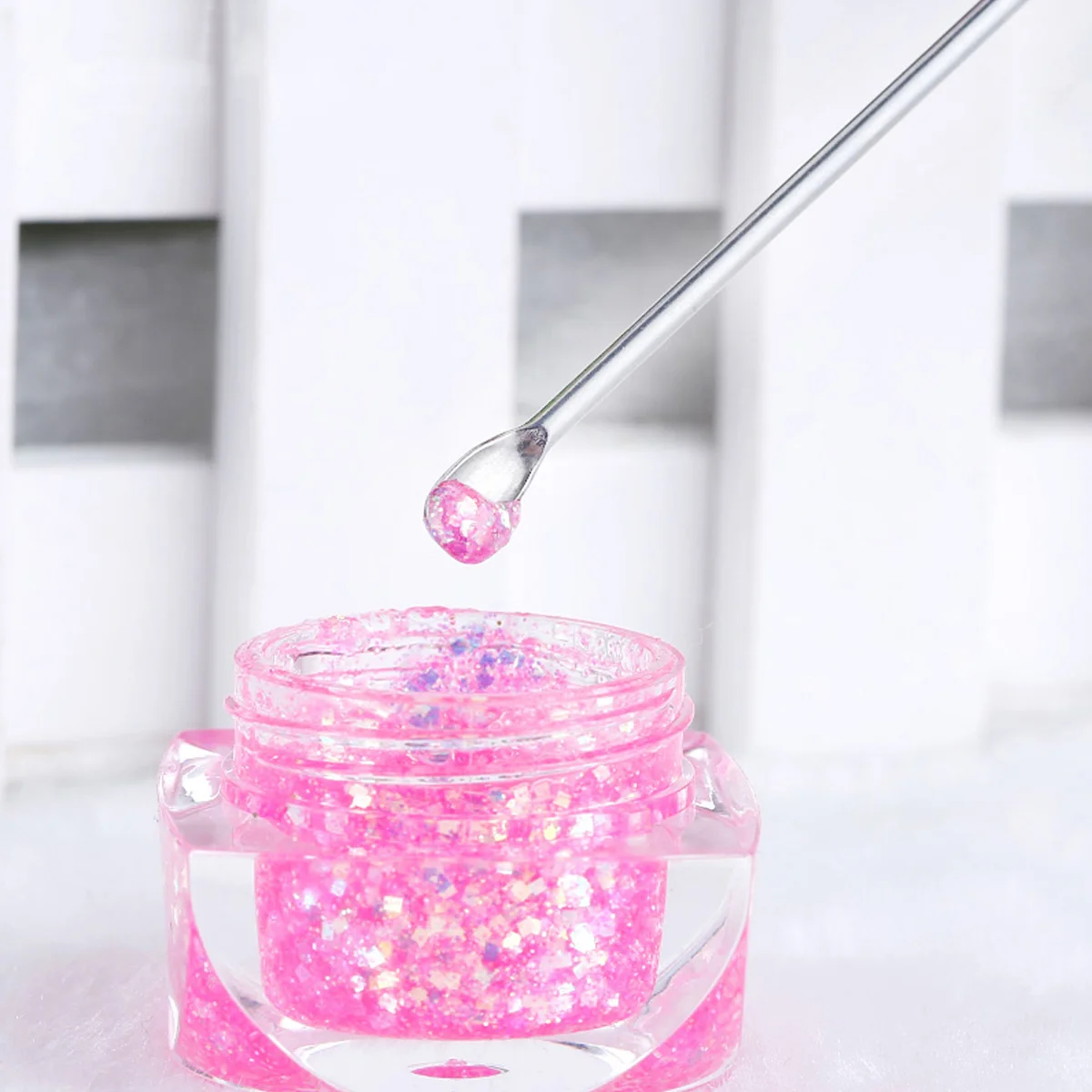 

NOLITOY Пластиковая стержень для перемешивания лака для ногтей, меняющая цвет