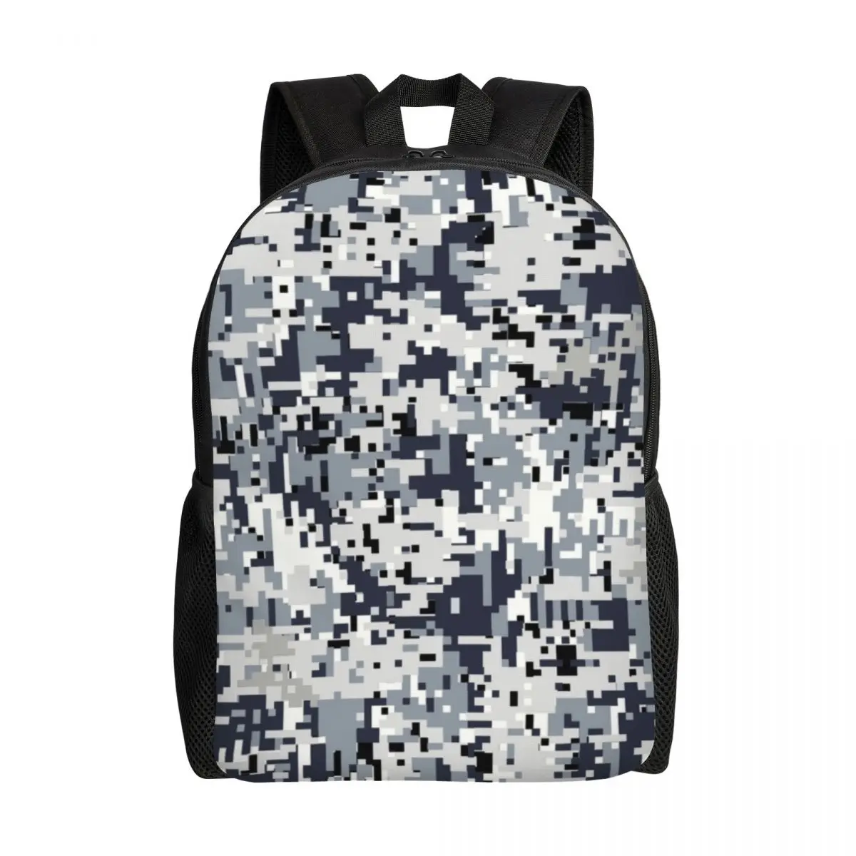 Custom Urban Style Digital Camo Travel Backpack School Laptop Bookbag Army Tactical Camouflage College Student Daypack Bags