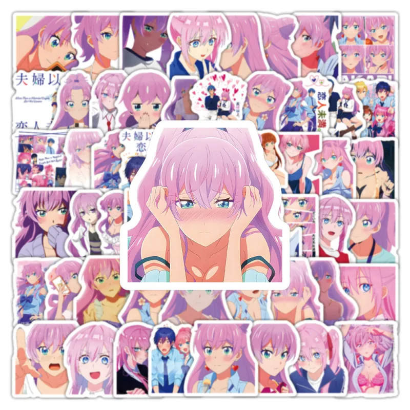 10/25/50Pcs More than a Married Couple but Not Lovers Anime Stickers Graffiti Waterproof Cartoon Sticker