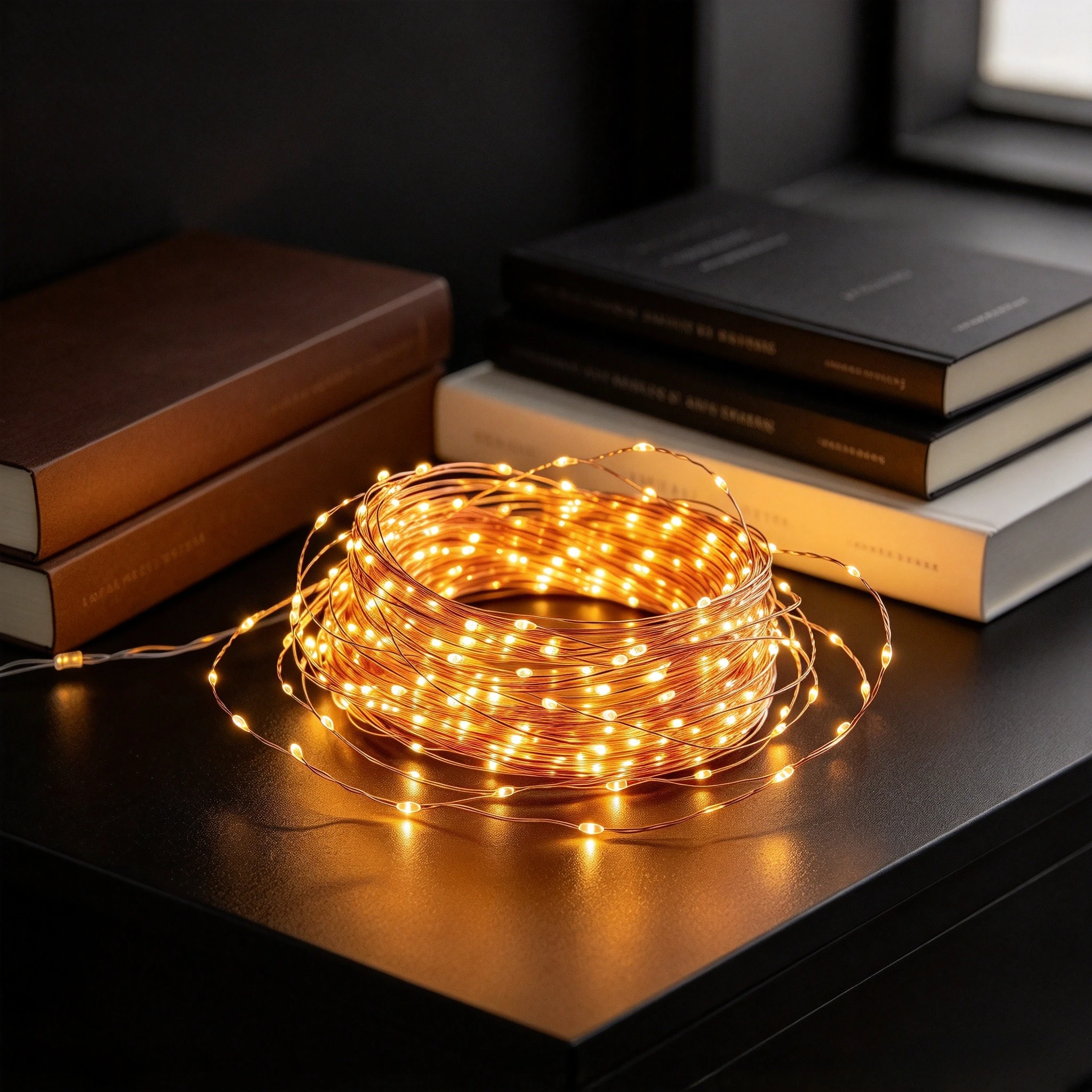LED Fairy Lights Battery Operated Copper Wire Garland String Lights Garden Party Decoration For Christmas Wedding New Year