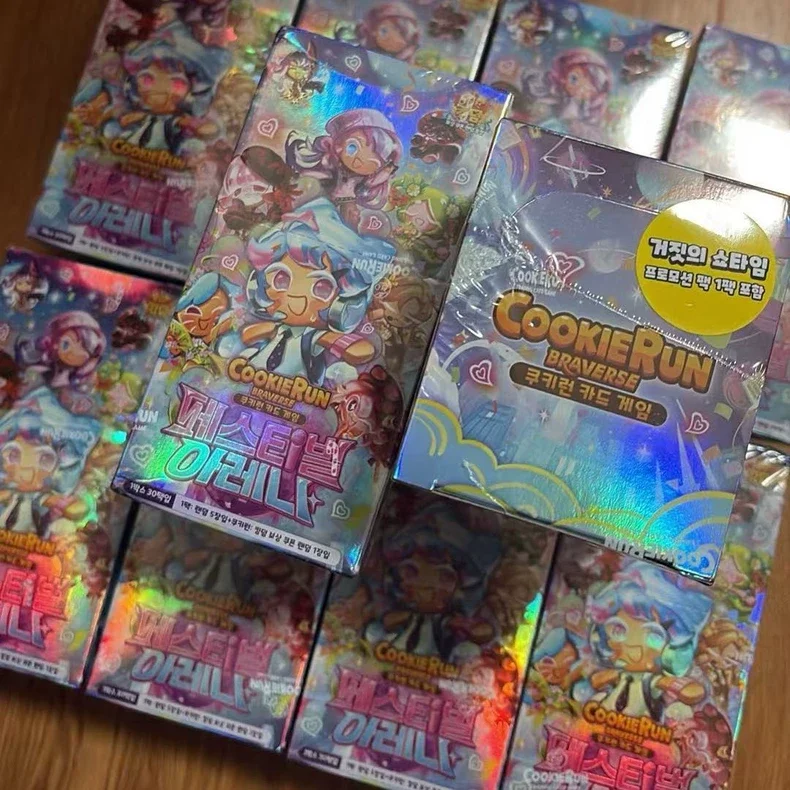 cookie-run-kingdom-12th-series-trading-card-blind-box-collectible-game-card-for-hobby-fans-collection-display-in-stock