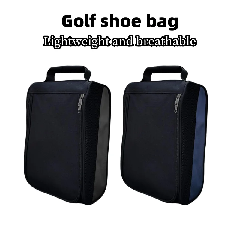 Golf shoe bag, shoe bag, men\'s and women\'s breathable mesh shoe bag, lightweight portable shoe bag, GOLF storage travel bag