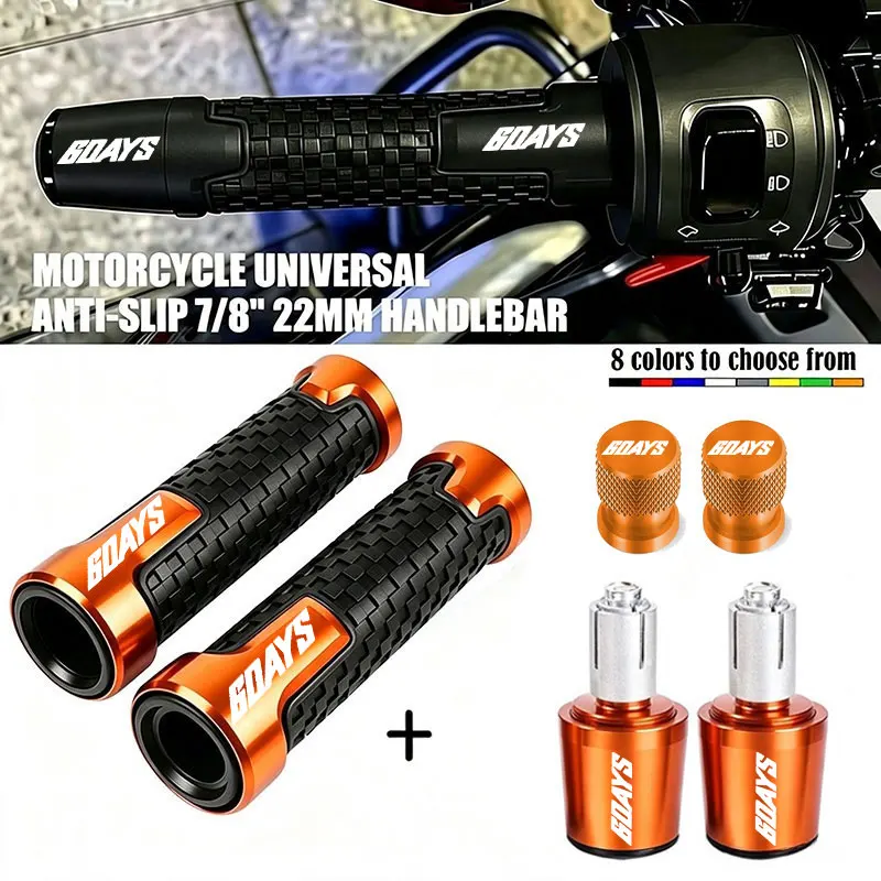 Motor Handle Bar Handlebar Grips Cap End handle Plugs Tire Valve Stem Cap For KTM 6Days 250 300 450 500 EXC EXC-F XC-W Six Days