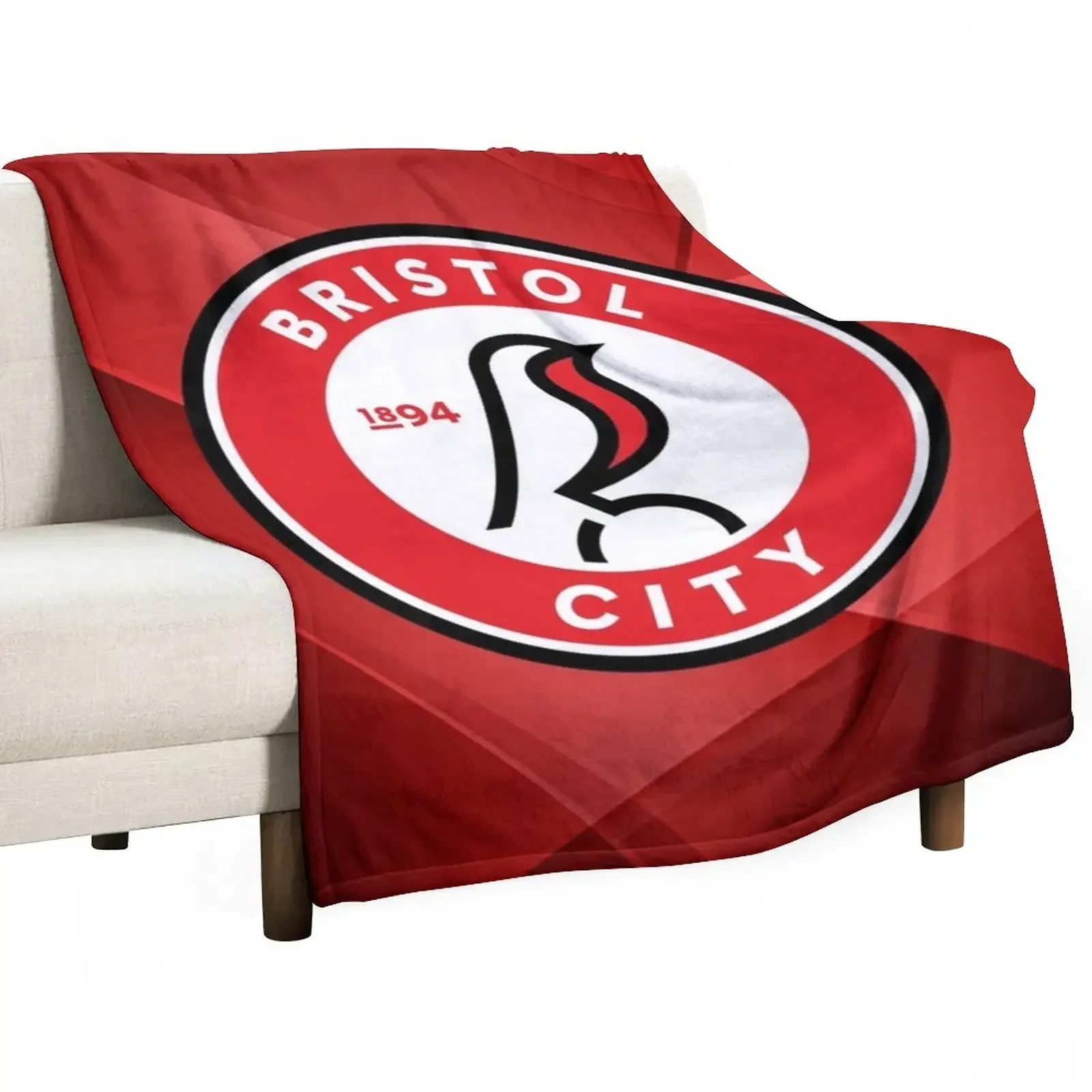 

Bristol FC Home Throw Blanket Luxury Designer Loose Decorative Beds Luxury Thicken Blankets