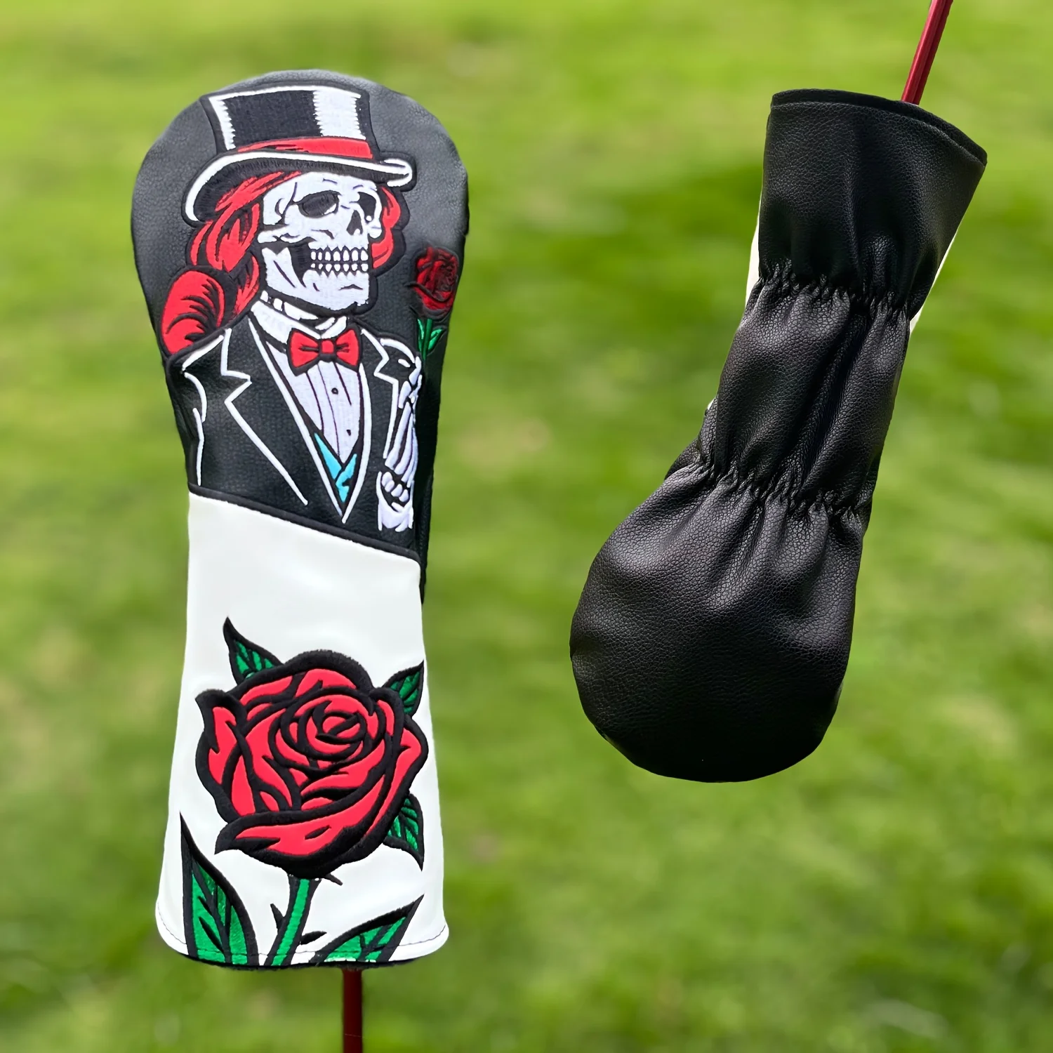1pc/4pcs Golf Club Head Covers Suitable for Driver, Fairway & Hybrid Heads - Driver Headcovers with Fairway/Hybrid Caps - view 4