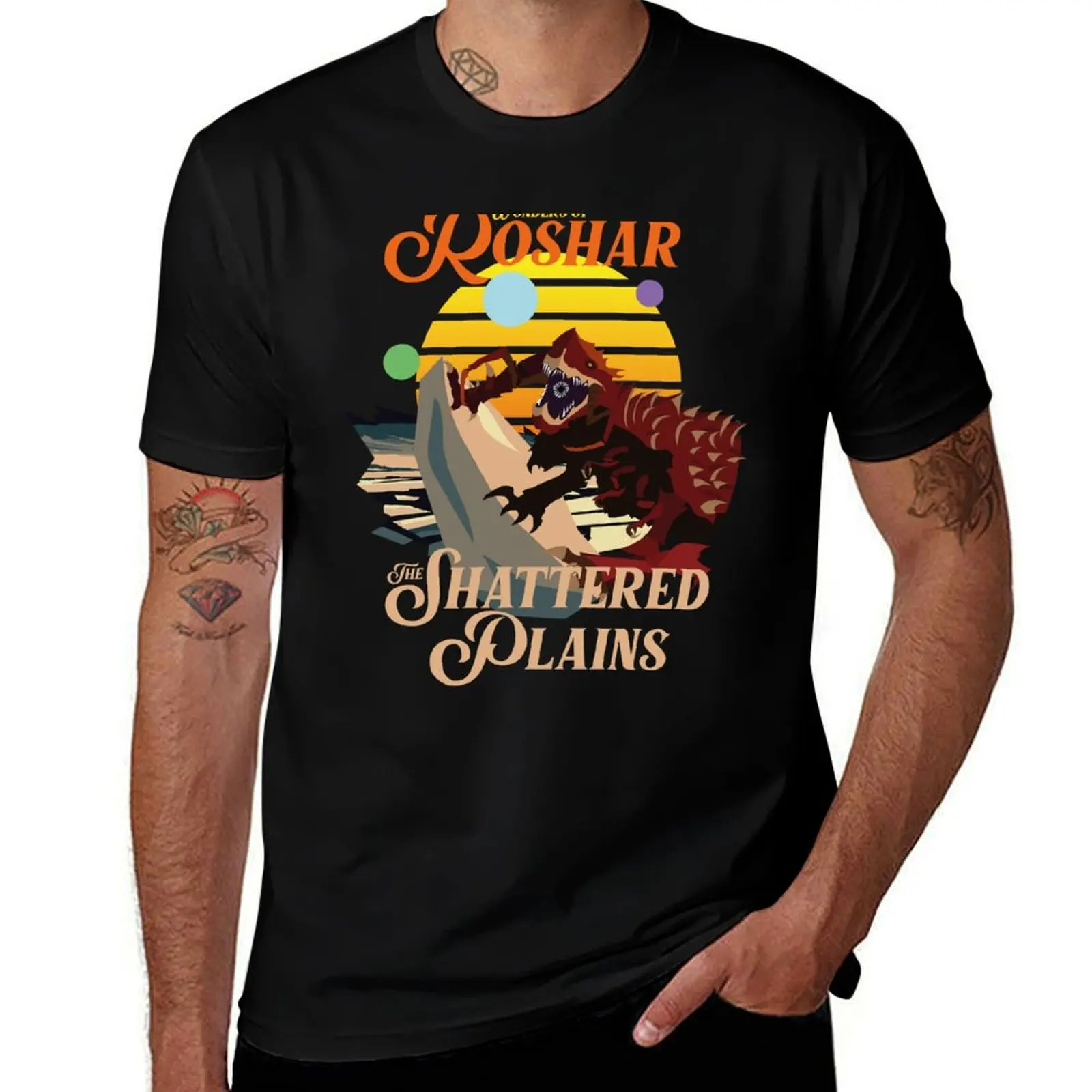 The Shattered Plains - Stormlight Archive T-Shirt essential t shirt anime tshirt shirts graphic tee men