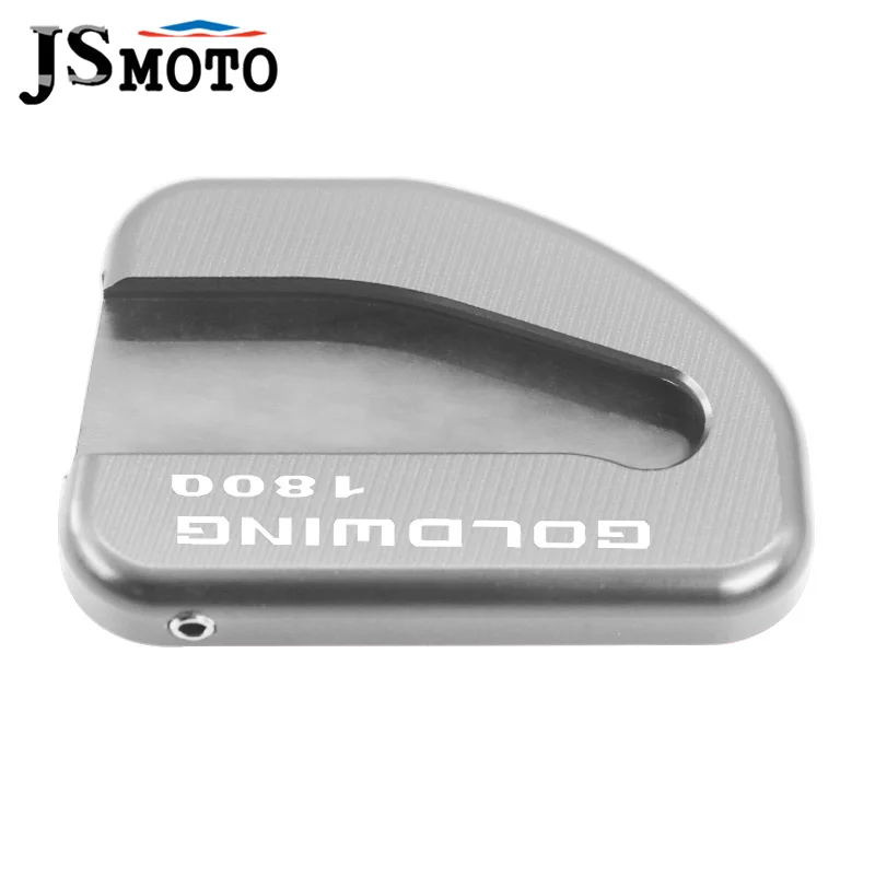 Per GOLDWING1800 goldwing1800 GL1800 F6B 2012-2017 Moto Cavalletto Piede Cavalletto Laterale Estensione Ingranditore Piastra di Supporto gl1800