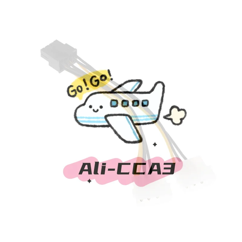 

1/2/5 шт. 8-контактная видеокарта «папа» на двойной 4-контактный женский шнур питания видеокарты, удлинительный кабель питания материнской платы