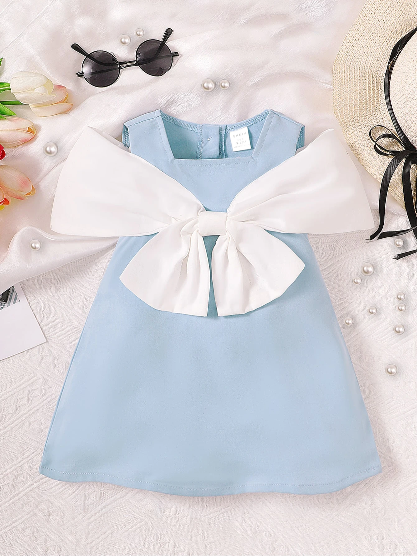 

Baby summer casual refreshing comfortable breathable dress