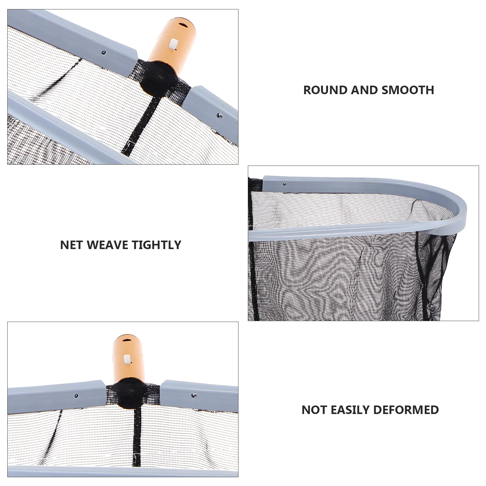 

1Pcs Deep Water Leaf Net Portable Scoop for Swimming Pool Pond Cleaning Pool Skimmer Fish Mesh