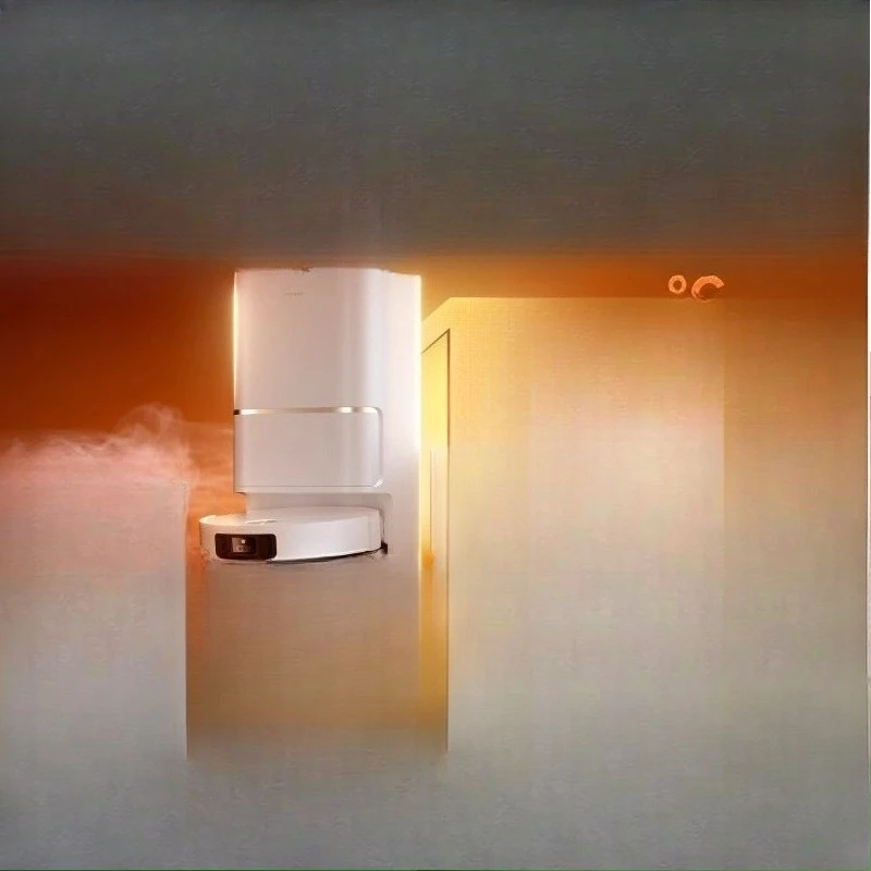 

Sweeping robot hot water washing and mopping integrated automatic cleaning