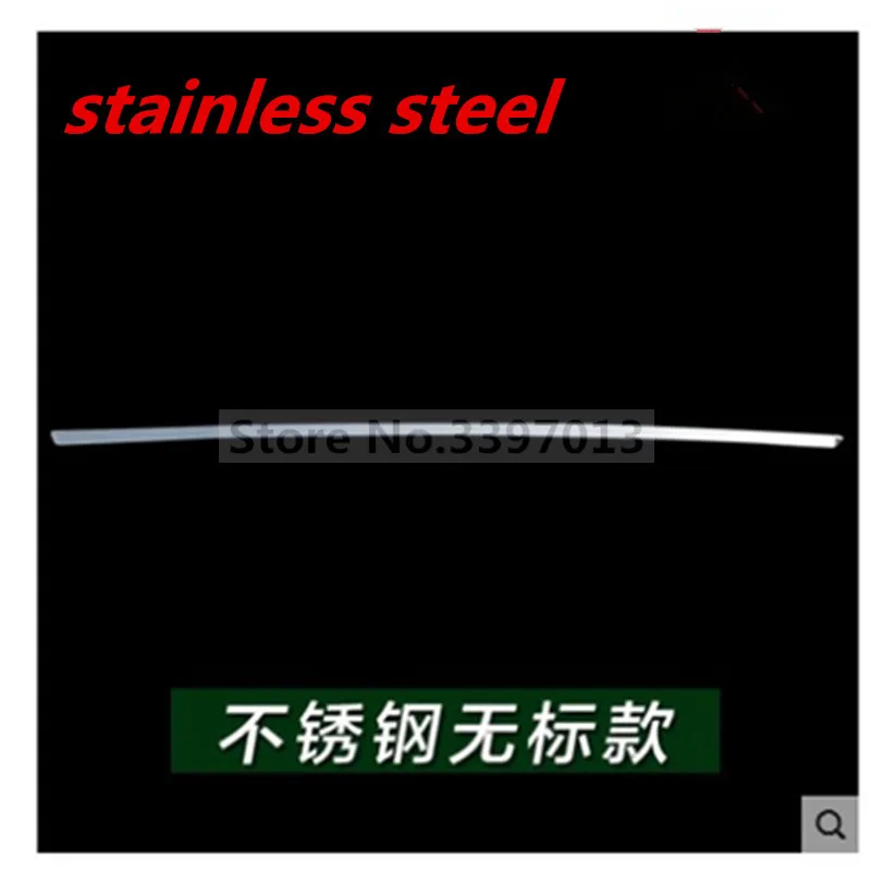 For 2015 2016 2017 Hyundai Tucson stainless steel Front Hood Bonnet Cover Trim Garnish Styling