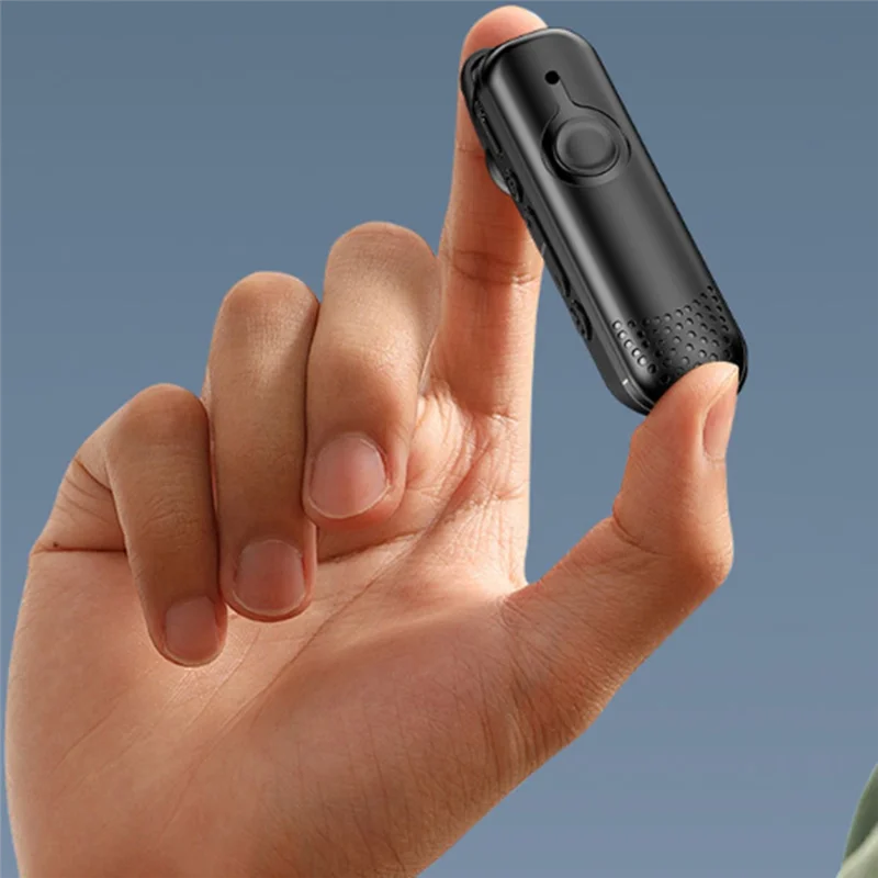 【T07A】 Mini citofono wireless Bluetooth per salone di bellezza, parrucchiere, ristorante, design sottile con gancio per l'orecchio, USB di piccole dimensioni da 1000 metri