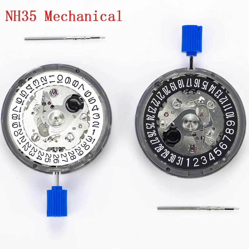 

Механизм NH35A премиум-класса, автоматический, с датой на 3, 3.8 и 6 часов, 24 камня, высокоточный, замена механизма NH35.