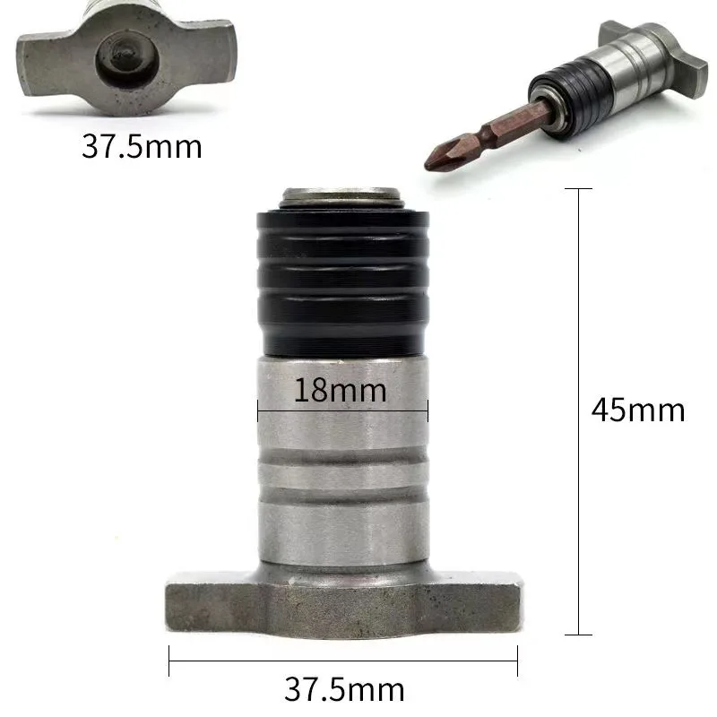 

Electric Brushless Impact Wrench Shaft Accessories 1/4'' Hex Female Adapter Cordless Wrench Part Power Tool Accessories