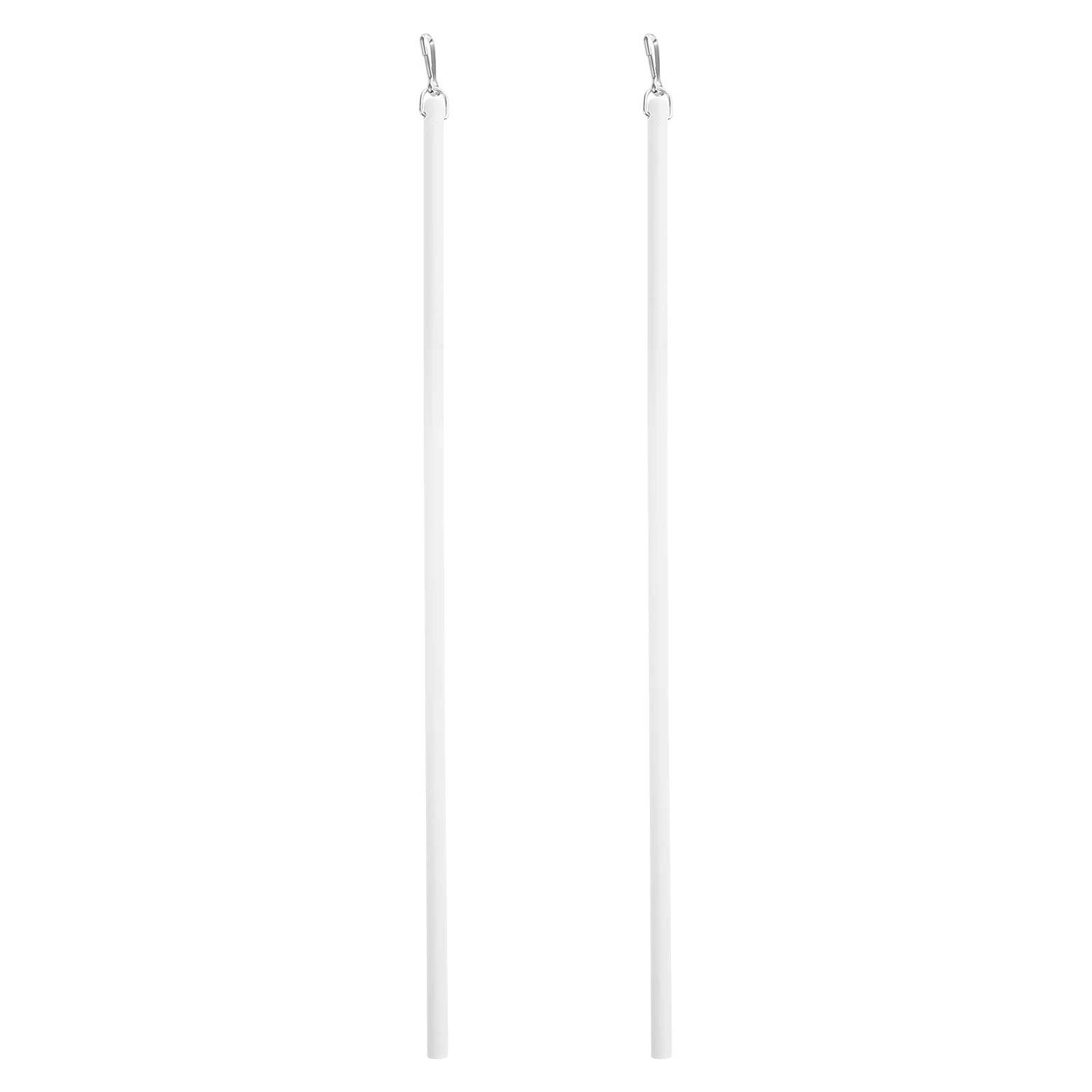 

2pcs 43Cm Curtain Pull Rod Clear Acrylic Drapery Wand For Vertical Blinds Window Shades Opener Replacement Accessory Hardware