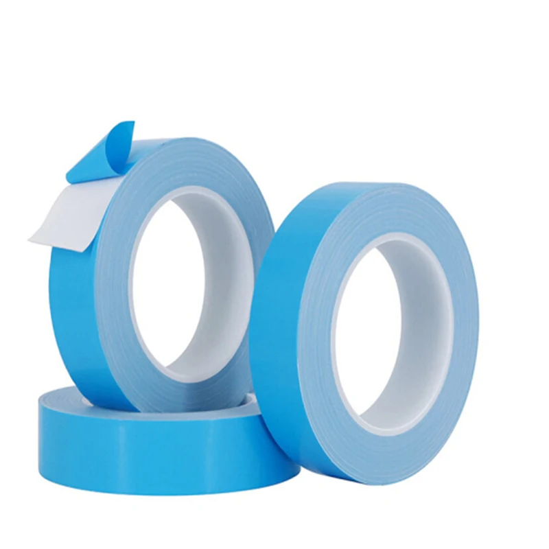 25meter/Roll 5/8/10/15/20mm szerokość taśma transferowa dwustronna taśma klej przewodzący termiczna do chipa PCB pasek LED radiator