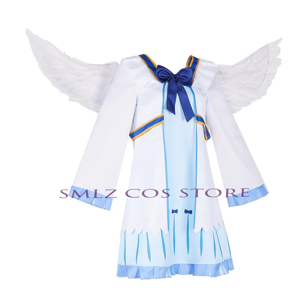 The Rising of the Shield Hero Cosplay Anime Filo Fillo Philo Cosplay Wing Wig Lolita Dress Set Halloween Party Outfit for Woman