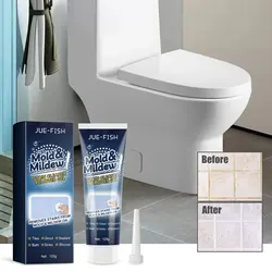 Mould Stain Removal Gel Tile Bathtub Mildew Cleaner Tile Gap Spot Remover Kitchen Wall Mould Prevention Mildew Cleaning Agent