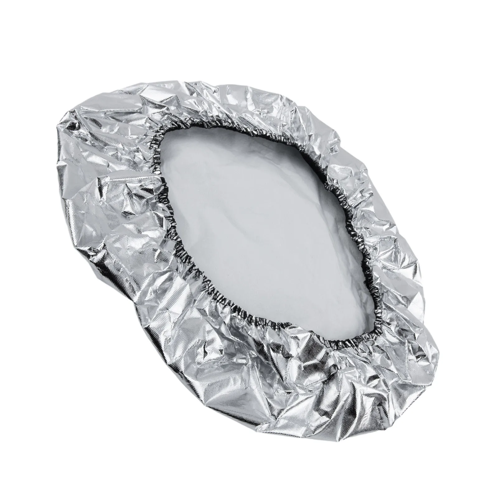 

1pc Sun Shade 50cm*50cm Auto Silver Steering Wheel Sun Block Sunscreen Cover Heat Shield Cooling Folded Comfortable