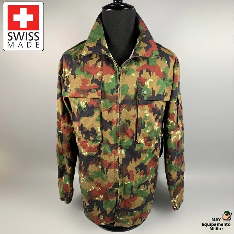 authentique-version-militaire-vintage-originale-m70-83-camouflage-tache-de-sang-bataille-jaet-haut-coton-polyester-ex-exterieur