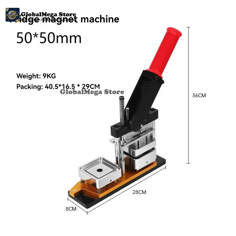 2026 Latest DIY Fridge Magnet Maker Machine 50x50cm Rectangular Magnetic Sheet Cutter Photo Sticker Craft Supply for