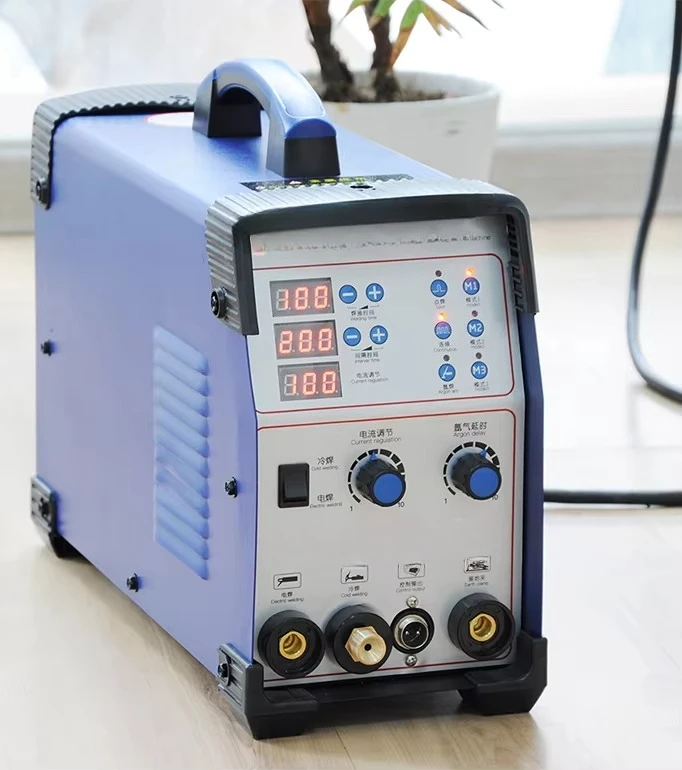 Portable Cold Welding Machine Multi Functional Small Argon Arc Welding Machine Gas Cooled Welder