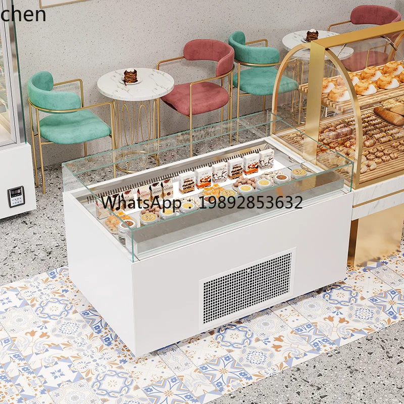 Fruit Fishing Fresh-keeping Cabinet Refrigerated Cabinet Dessert Sushi Open Sandwich Cabinet