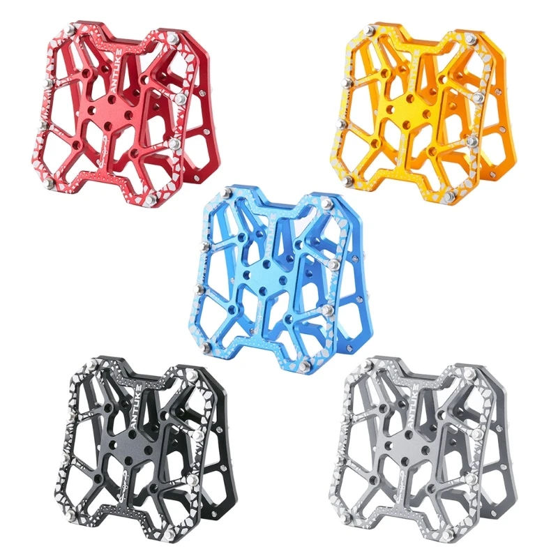 

Адаптер из алюминиевого сплава для велосипедной педали, универсальные переходники для велосипедной педали без клипсов, педали без клипсы, преобразуются в Плоские Педали