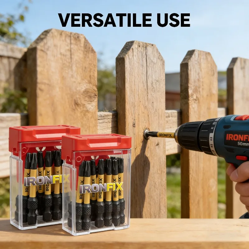 High Quality 20pcs T25 Screwdriver Bits Set For Electric Drill Driver Tool Kit Box Storage Hardware Accessories - view 5